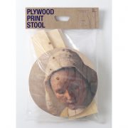 Plywood Print Stool