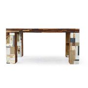 afval houten tafel W